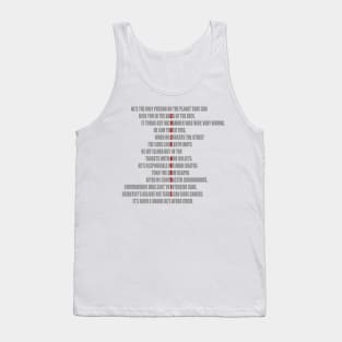 Ballad of Chuck Norris Tank Top